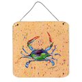 Micasa Crab Aluminium Metal Wall or Door Hanging Prints MI894982